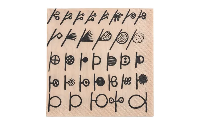 Iittala Oiva Toikka Twig Napkin 20-pack Beige product image