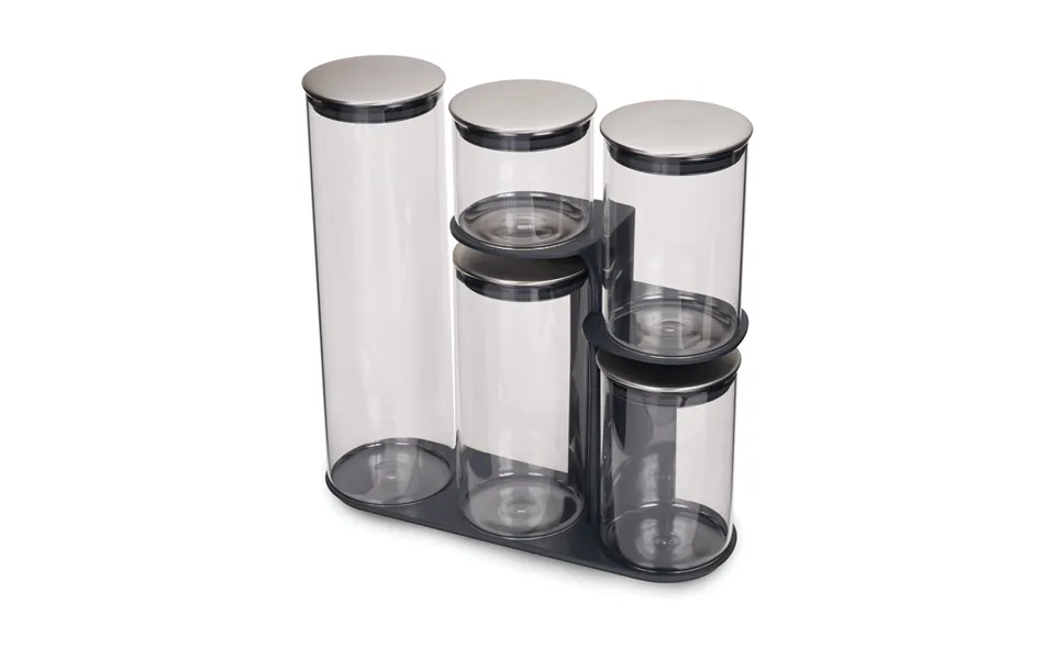 Joseph Joseph Podium Storage Jar 32.6 Cm Steel