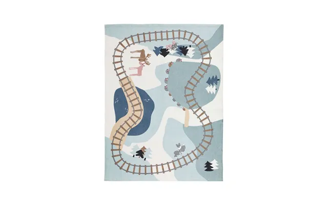 Kid's Concept Edvin Mat Forest 130x170 Cm Green