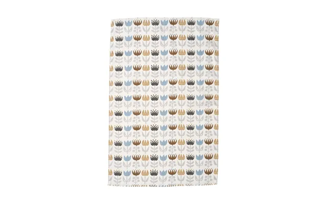 Klippan Yllefabrik Tulip Kitchen Towel 46x70 Cm Grey