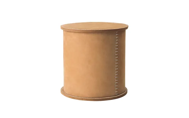 Kristina Dam Studio Stitched Leather Case L Beige