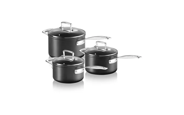 Le Creuset Le Creuset Saucepan Set 3 Pieces Black product image