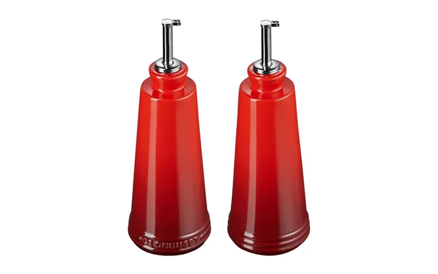 Le Creuset Le Creuset Signature Oil & Vinegar Set Cerise