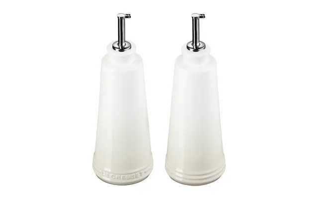 Le Creuset Le Creuset Signature Oil & Vinegar Set Meringue