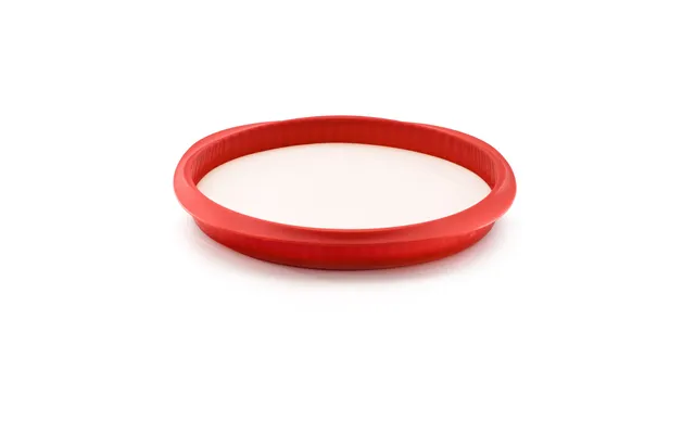 Lékué Lékué Quiche Pie Dish With Plate 28 Cm Red