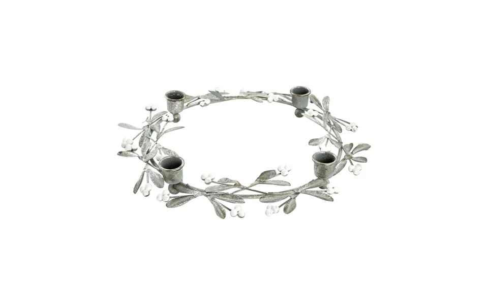 Lene Bjerre Missia Advent Candle Ø33 Cm Silver
