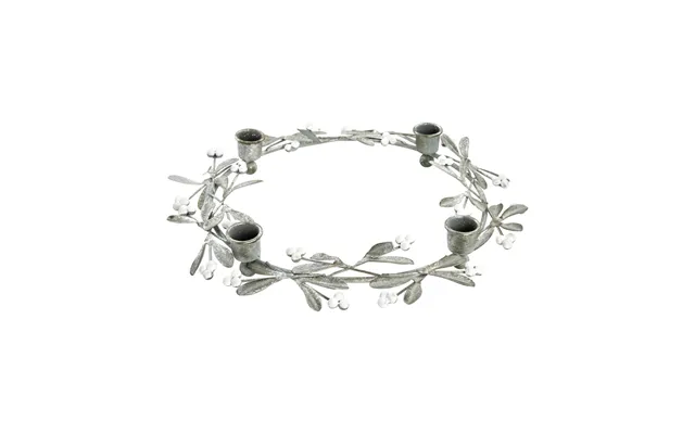Lene Bjerre Missia Advent Candle Ø33 Cm Silver