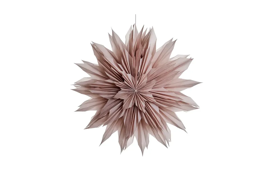 Lene Bjerre Palisia Decoration Star Ø60 Cm Dark Rose