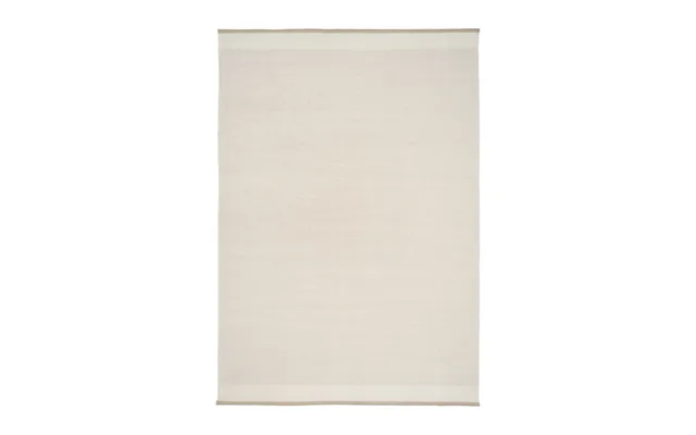 Linie Design Stratum Echo Wool Carpet White. 140x200 Cm