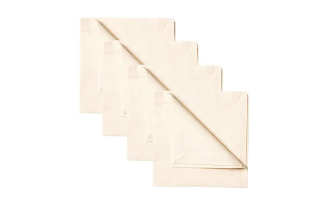 Linum Robert Napkins 4-pack Cotton Beige