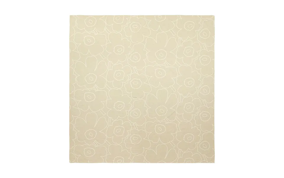 Marimekko Piirto Unikko Bedspread 260x260 Cm Ecru