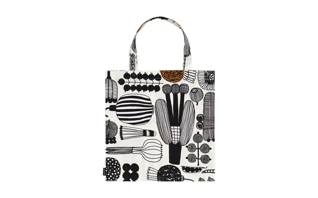 Marimekko Puutarhurin Parhaat Bag 44x43 Cm White-black-orange product image