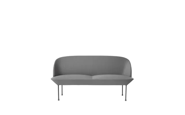 Muuto Oslo Sofa 2-seat Steelcut 160-light Grey