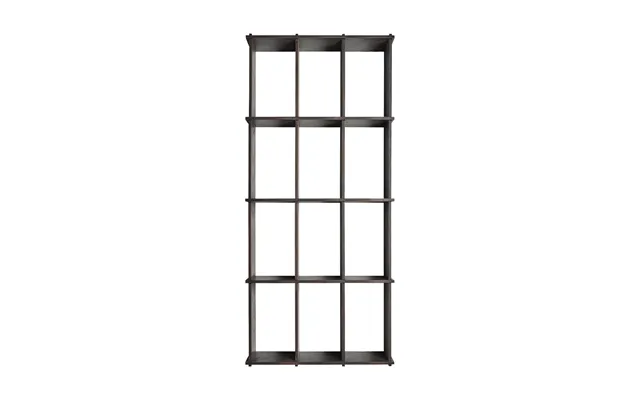 Oyoy Grid Shelf Large 15x58 Cm Dark