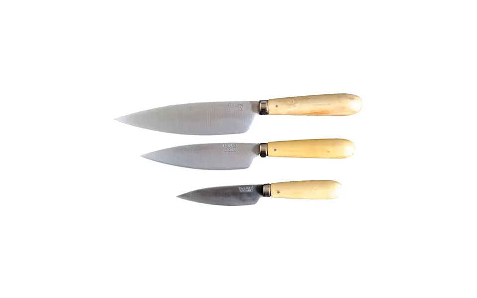 Pallarès Pallarés Traditional Kitchen Knives Set Of 3 Black Cover