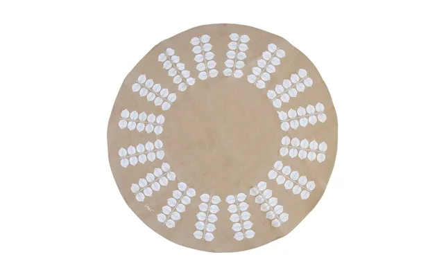 Pluto Design Stig L Berså Christmas Tree Mat Ø110 Cm Natural-white