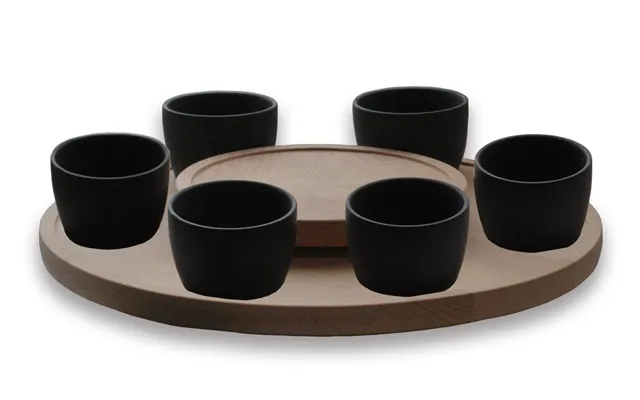 Ronneby Bruk Ronneby Bruk Fondue Carousel 6-pack Black