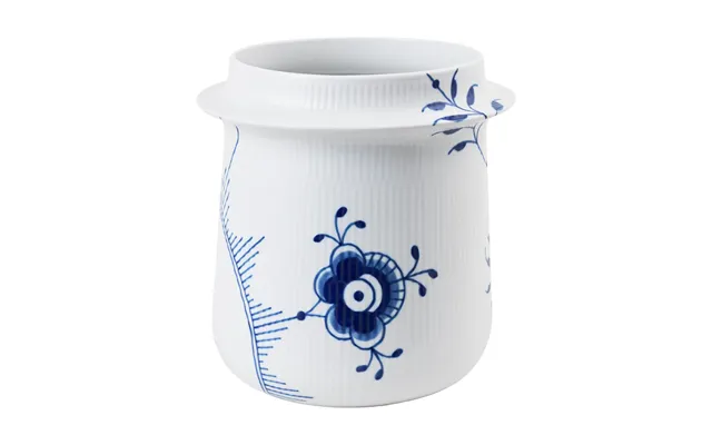Royal Copenhagen Blue Fluted Mega Wine Cooler 21.5 Cm White-blue