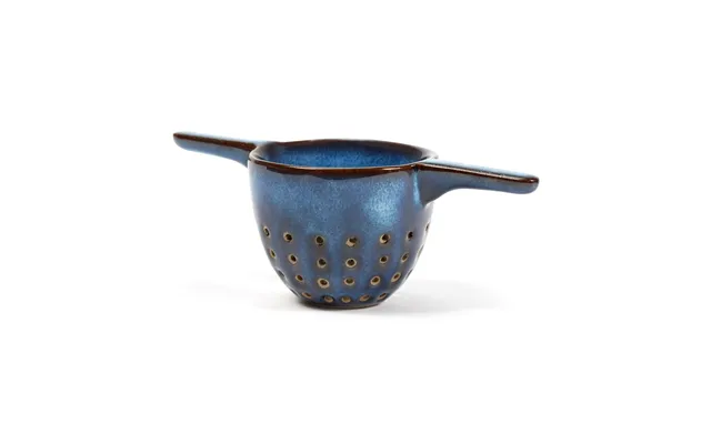 Serax Pure Tea Strainer Glazed 6 Cm Dark Blue