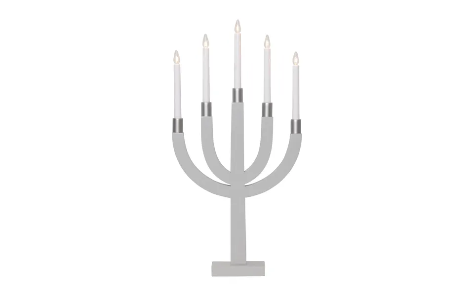 Star Trading Elias Candle Arch Grey