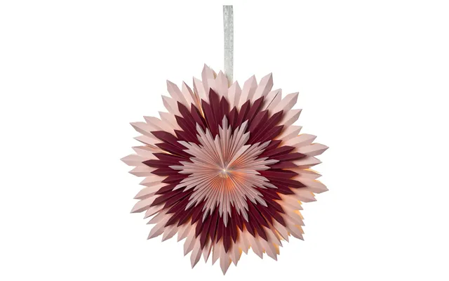 Star Trading Ice Advent Star Ø50 Cm Pink