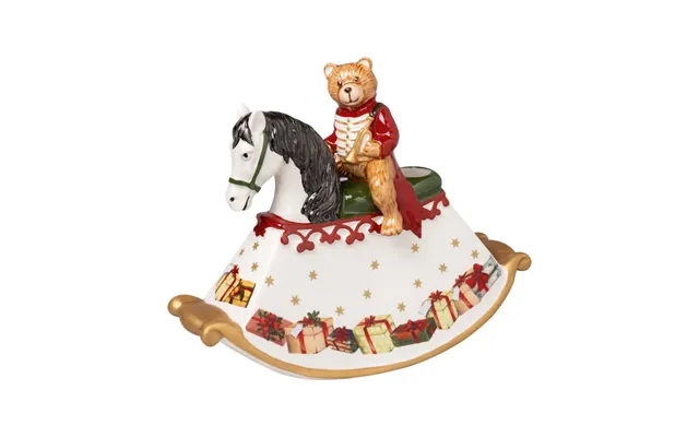 Villeroy & Boch Christmas Toys Rocking Horse White