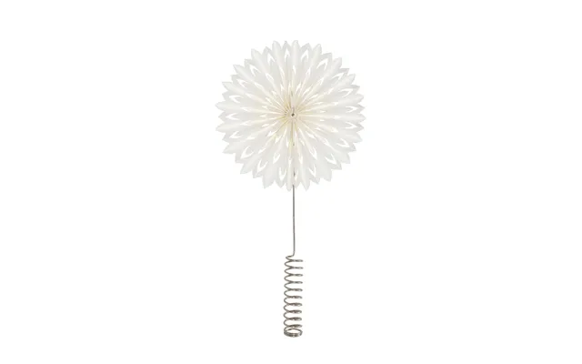 Watt & Veke Elvira Tree Top Star 35 Cm White
