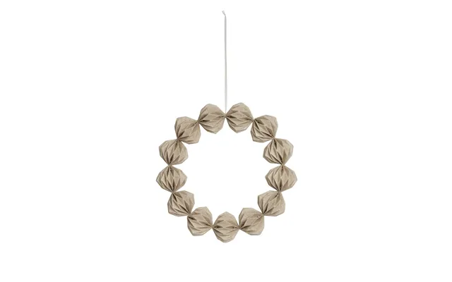 Watt & Veke Linn Wreath Ø40 Cm Natural