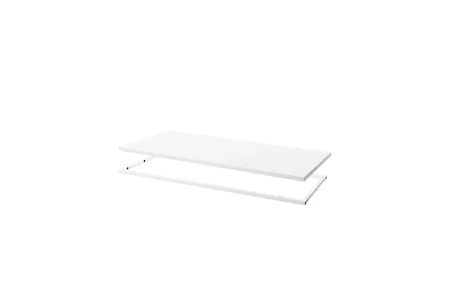 Zweed Molto 840 Shelf White - Incl. White Metal Frame