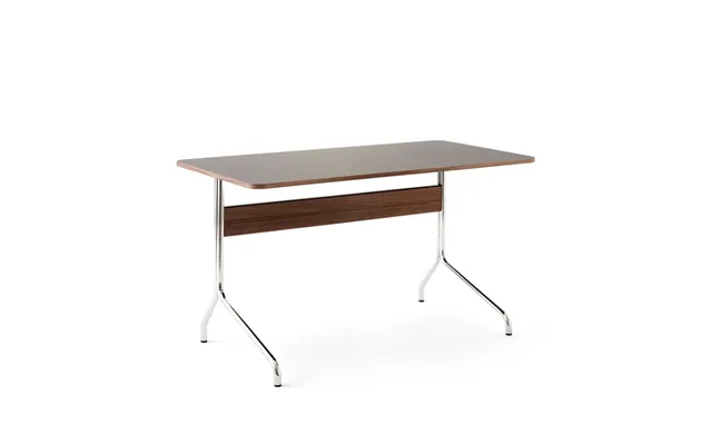 &tradition Pavilion Av16 Desk Iron Linoleum - Lacquered Walnut