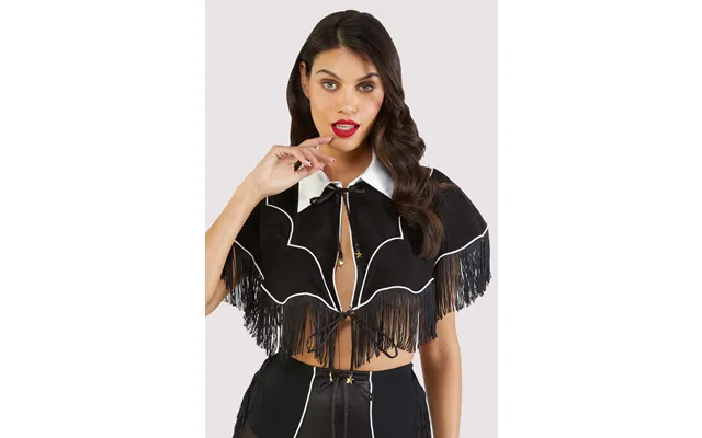 Billie Western Cowboy Fringe Cape 12-14 product image