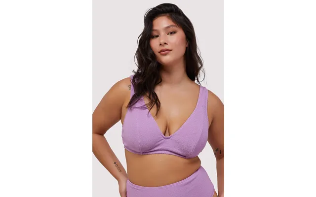 Mila Lilac Scrunch Hidden-underwire Bikini Top 32g product image
