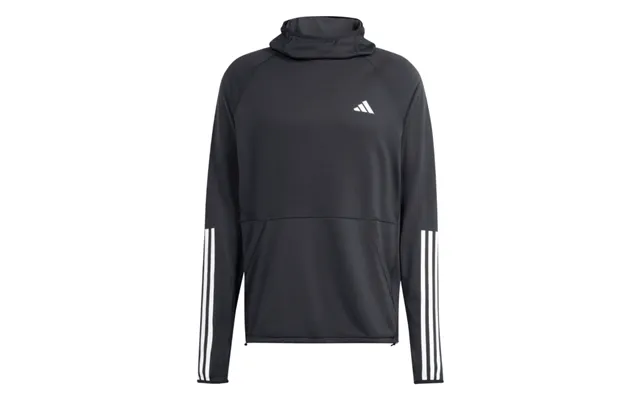 Adidas Otr E 3stripe Hoodie For Men - Stylish Black Running Gear For Comfort And Performance