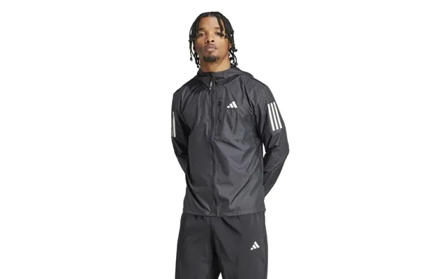 Adidas Own The Run Jacket Men - Lightweight Running Jacket For Training, Ideal For Active Runners In Black
