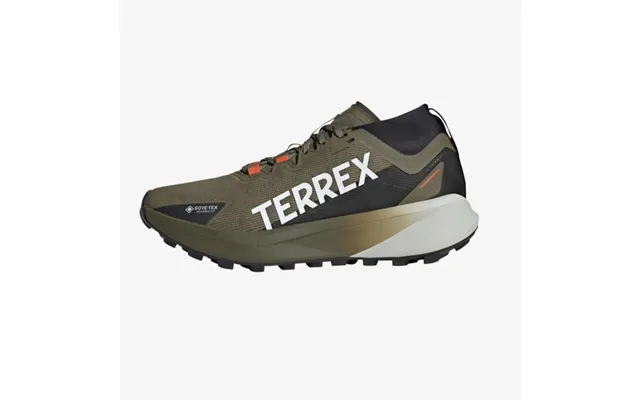 Adidas Terrex Agravic Gtx Men's Trail Running Shoes - Green For Rugged Terrain Adventures