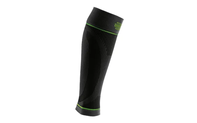 Bauerfeind Sports Compression Sleeves For Lower Legs M Long Black - Enhanced Support For Running And Sports Performance product image