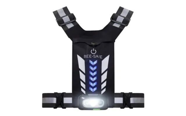 Bee-safe Led Harness Usb Phone Pocket Glow One Size Black Women