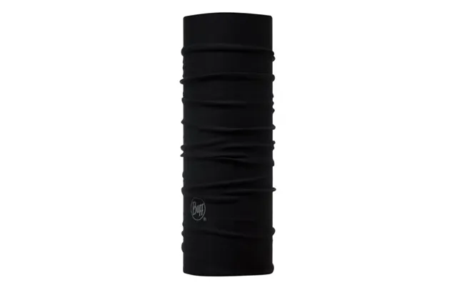 Buff Original Ecostretch Junior Cap In Solid Black Ideal For Young Runners