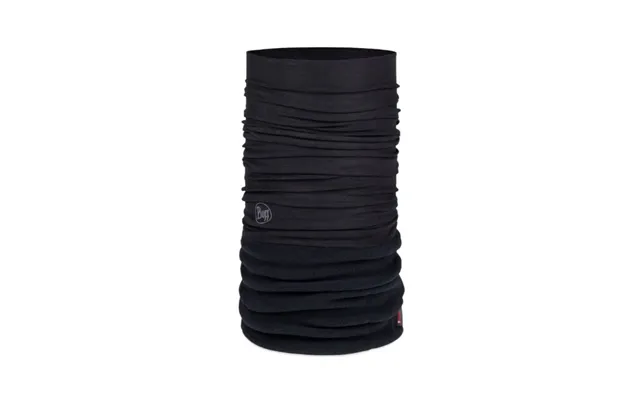 Buff Polar Junior Black - Versatile Neck Warmer For Young Outdoor Enthusiasts