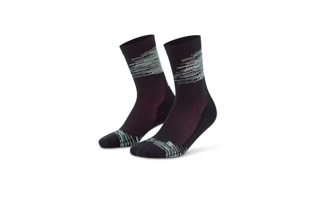 Cep Paris Vibes 80's Mid Cut Compression Socks For Men - Black Green