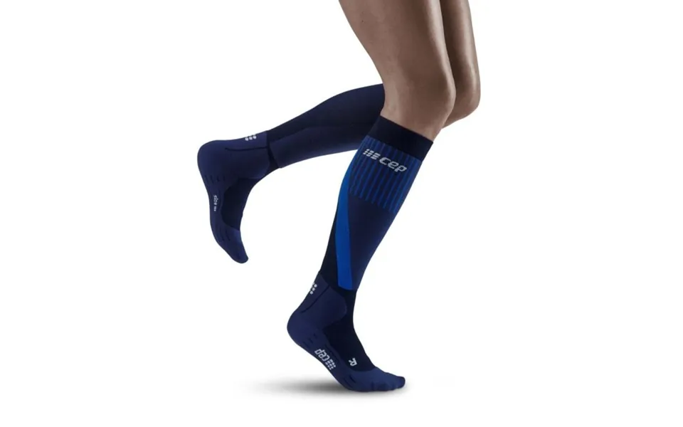 Cep Women's Cold Weather Navy Socks - Merino Wool Blend For Ultimate Comfort