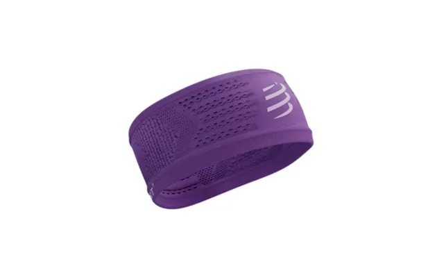 Compressport Headband On Off In Lilac - Ideal For Runners Seeking Comfort And Style