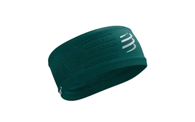 Compressport On Off Headband Green - Superior Sweat Management For Running And Training