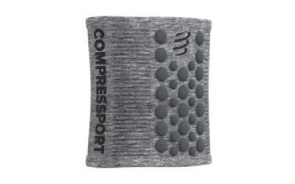 Compressport Sweatbands 3d. Dots One Size Gray Women