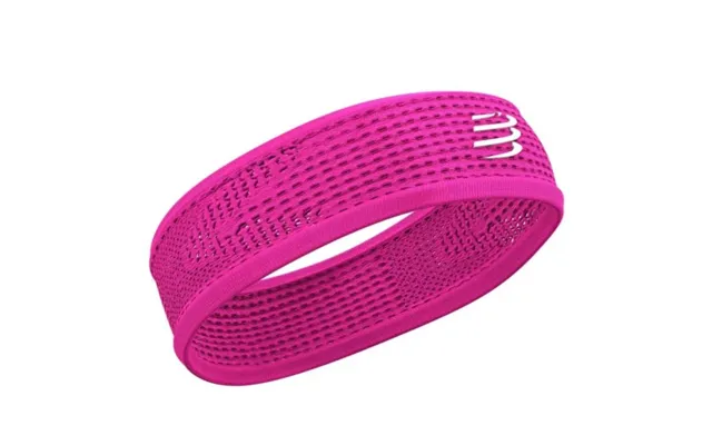 Compressport Thin Headband - Pink Optimal Sweat Transport For Running & Training