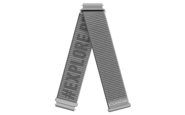 Coros Apex 2 Nylon Watch Strap 20mm - Quick Release, Grey For Sports Watches For Men And Women