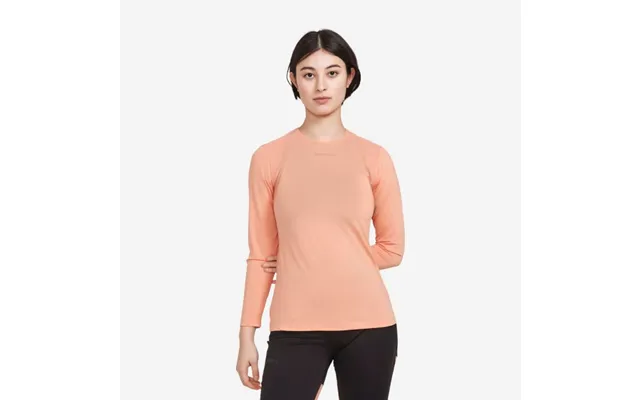 Craft Adv Essence Long Sleeve T-shirt For Women - Glow Orange Running Top