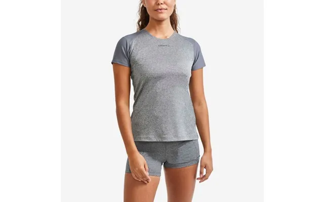Craft Adv Essence Slim Tee M Women’s Running And Training Top Grey Melange - Lightweight