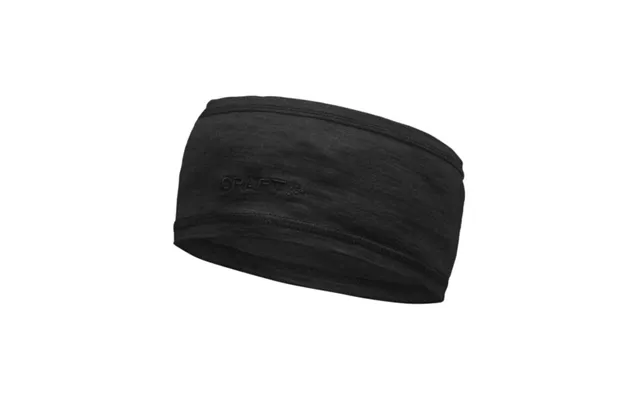 Craft Essence Wool Headband S M Black Women