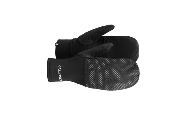 Craft Lumen Fleece Hybrid Glove 7 Xs Black Women